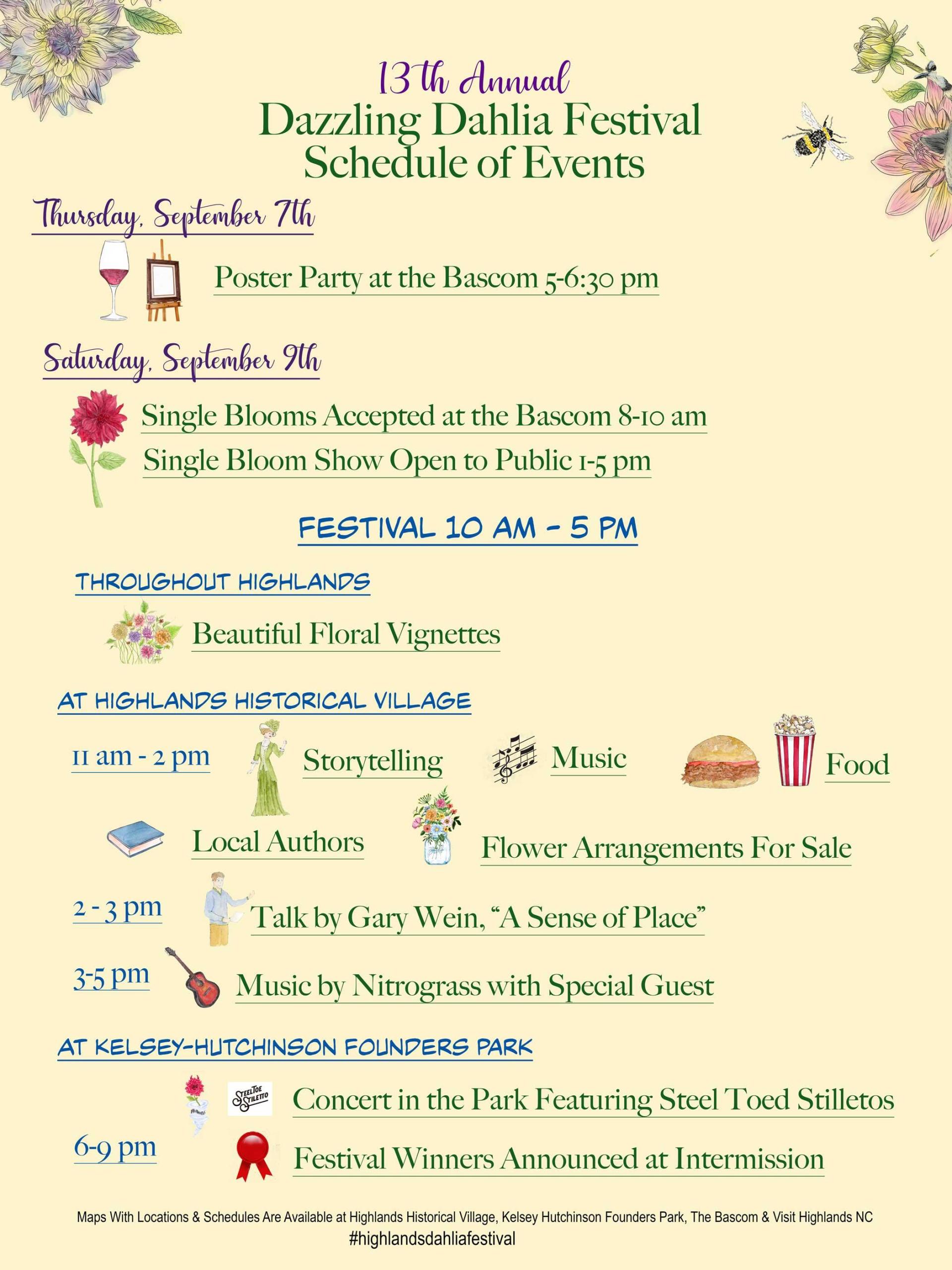 dahliaschedevents 2023