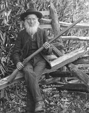 Benson Picklesimer, 1899. Photo by R. Henry Scadin